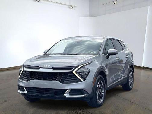 Steel Gray 2023 Kia Sportage Hybrid LX