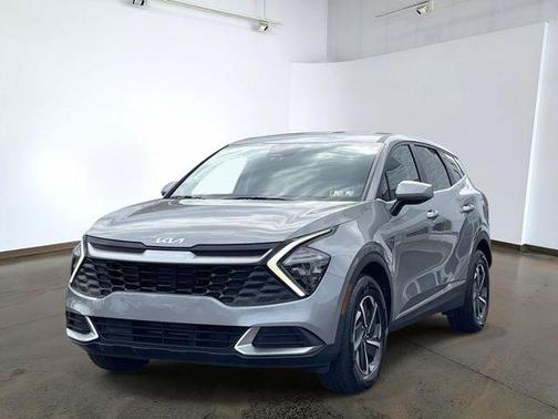 Steel Gray 2023 Kia Sportage Hybrid LX