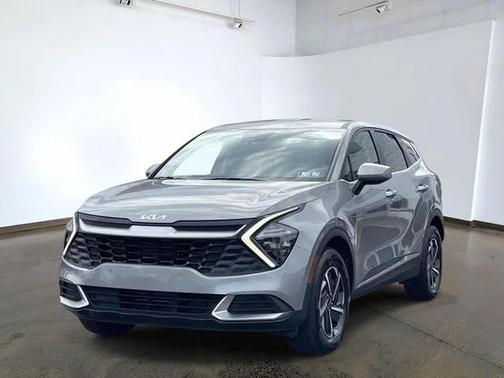 Steel Gray 2023 Kia Sportage Hybrid LX