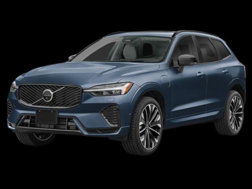 Denim Blue Metallic 2026 Volvo XC60 Plug-In Hybrid Plus, T8 AWD Electric/Gasoline, Dark