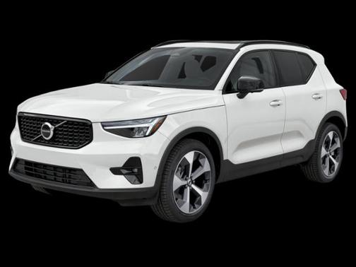 Crystal White 2026 Volvo XC40 Plus, B5 AWD Gas (mild hybrid), Dark