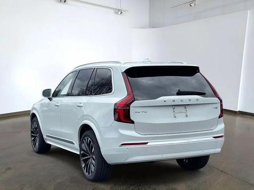 Crystal White Pearl 2026 Volvo XC90 Plug-In Hybrid Plus, T8 AWD, Electric/Gasoline, Bright, 7 Seats