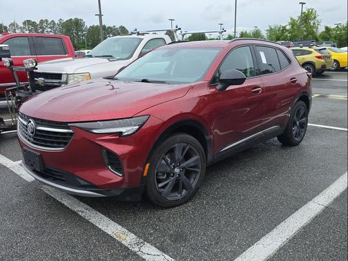 Cinnabar Metallic 2023 Buick Envision Essence AWD