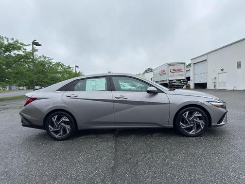 Gray 2024 Hyundai ELANTRA Limited