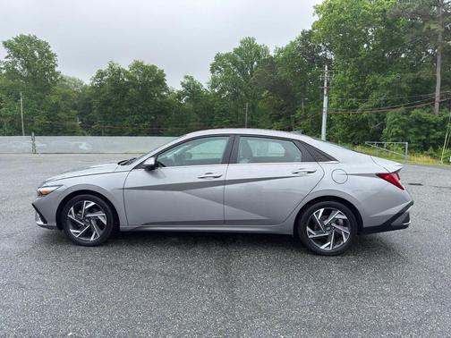 Gray 2024 Hyundai ELANTRA Limited