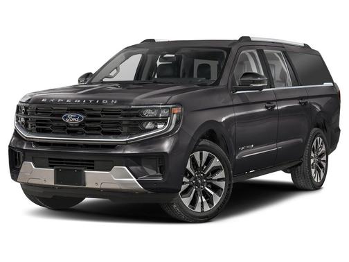Glacier Gray Metallic TriCoat 2025 Ford Expedition Max Platinum