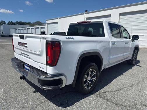Summit White 2025 GMC Sierra 1500 SLT
