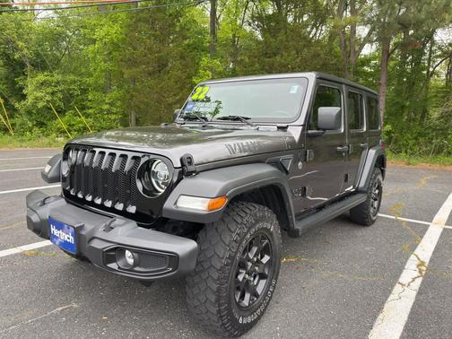 Granite Crystal Metallic Clearcoat 2022 Jeep Wrangler Willys