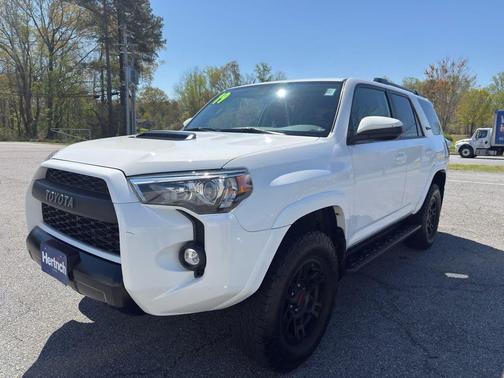 Super White 2019 Toyota 4Runner TRD Pro