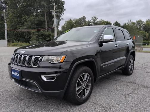 Diamond Black Crystal Pearlcoat 2018 Jeep Grand Cherokee Limited