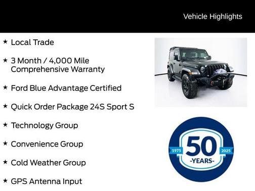 2019 Jeep Wrangler Sport