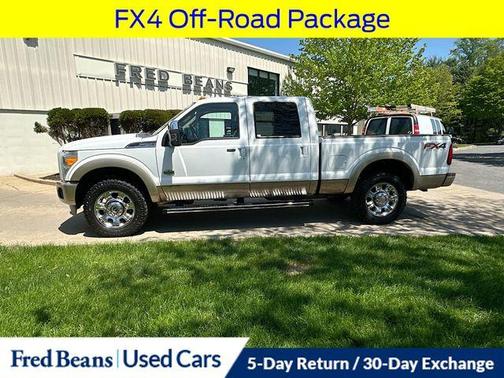 Oxford White 2014 Ford F-250 King Ranch