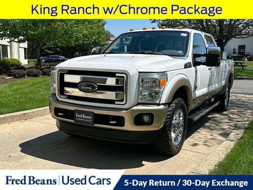 Oxford White 2014 Ford F-250 King Ranch
