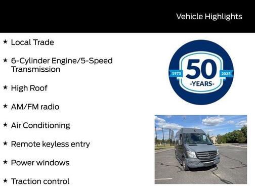 2018 Mercedes-Benz Sprinter 2500 144 WB