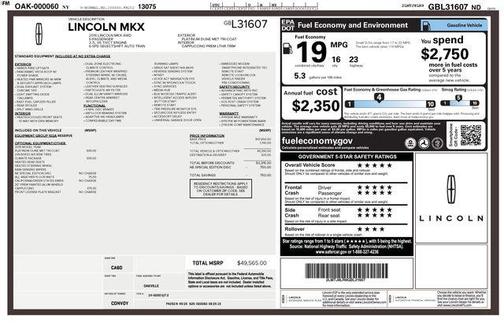 2016 Lincoln MKX Reserve