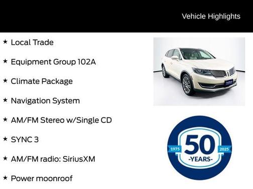 2016 Lincoln MKX Reserve