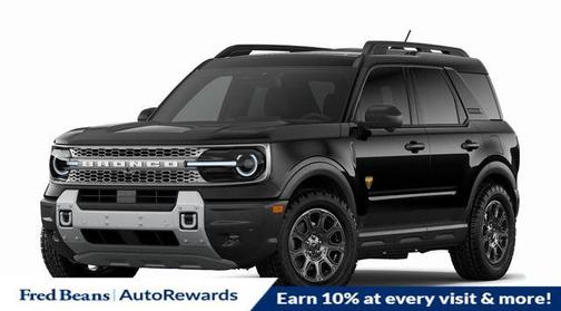 Black 2026 Ford Bronco Sport Badlands