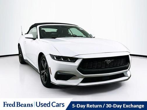 Oxford White 2024 Ford Mustang EcoBoost Premium