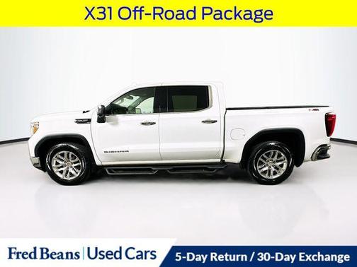 Summit White 2019 GMC Sierra 1500 SLT
