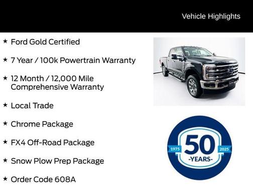 Agate Black Metallic 2026 Ford F-250 Lariat