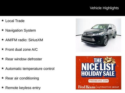 2018 Toyota Highlander XLE