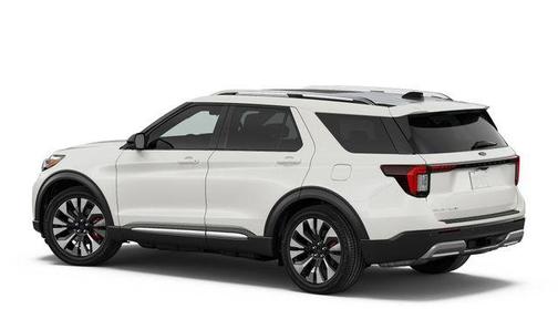 Star White 2026 Ford Explorer Platinum