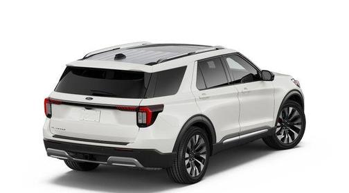 Star White 2026 Ford Explorer Platinum