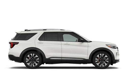 Star White 2026 Ford Explorer Platinum