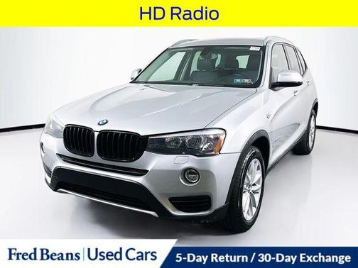 Glacier Silver Metallic 2017 BMW X3 xDrive28i