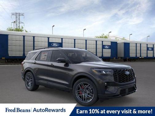 Agate Black Metallic 2026 Ford Explorer ST