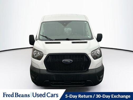 Oxford White 2024 Ford Transit-250 148 WB Medium Roof Cargo