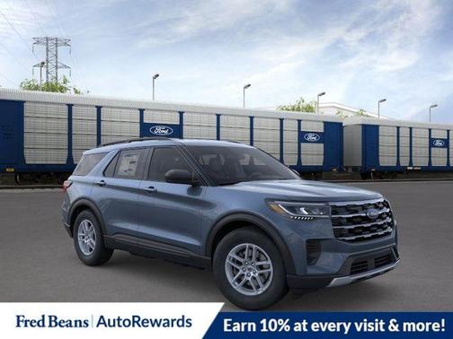 Vapor Blue 2026 Ford Explorer Active