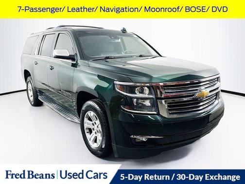Green Envy Metallic 2016 Chevrolet Suburban LTZ
