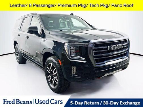 Onyx Black 2023 GMC Yukon AT4