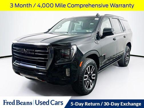 Onyx Black 2023 GMC Yukon AT4