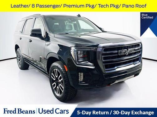 Onyx Black 2023 GMC Yukon AT4