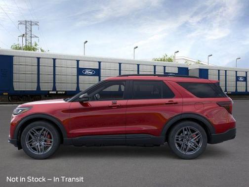 Red 2026 Ford Explorer ST