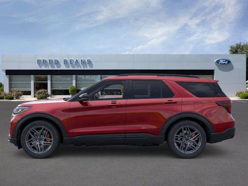 Red 2026 Ford Explorer ST