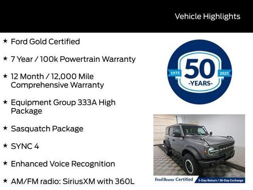 2023 Ford Bronco Badlands