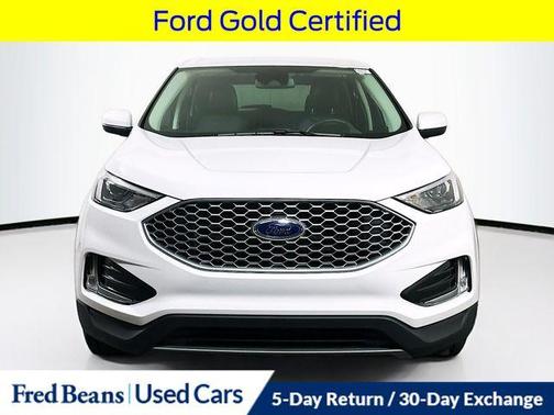 Oxford White 2024 Ford Edge SEL