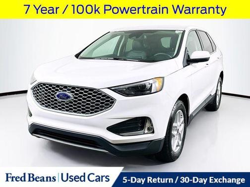 Oxford White 2024 Ford Edge SEL