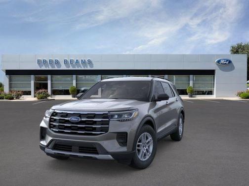 Gray 2026 Ford Explorer Active