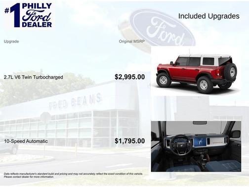 Ruby Red 2026 Ford Bronco Heritage Edition