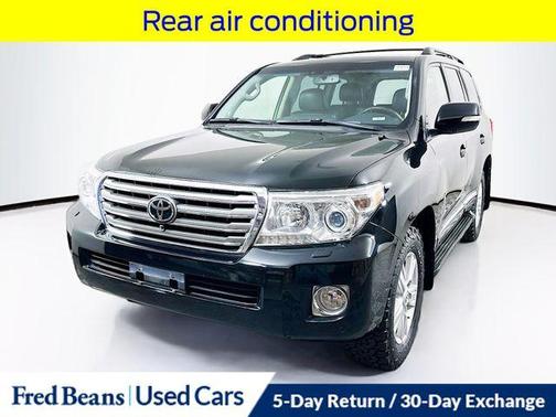 Black 2014 Toyota Land Cruiser V8