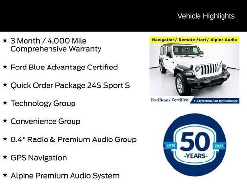 2022 Jeep Wrangler Unlimited Sport