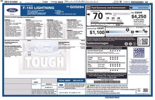 2024 Ford F-150 Lightning LARIAT