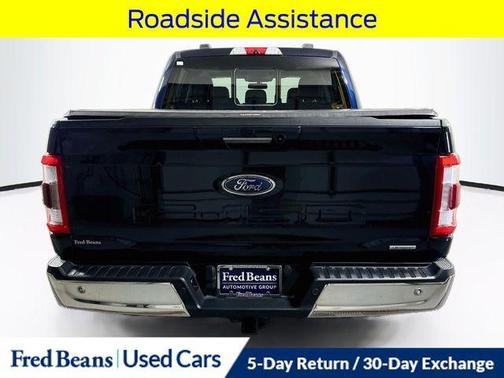 Antimatter Blue Metallic 2022 Ford F-150 Lariat