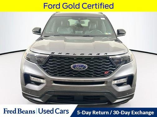 Carbonized Gray Metallic 2021 Ford Explorer ST