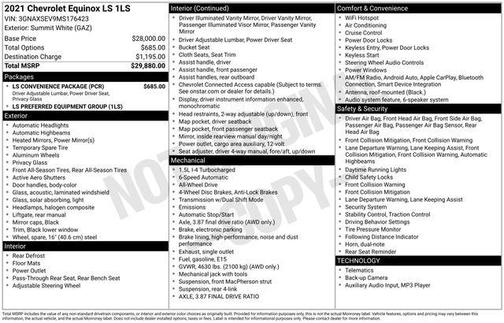 2021 Chevrolet Equinox LS