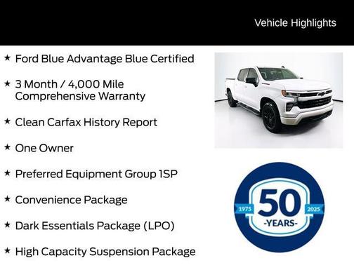 Summit White 2023 Chevrolet Silverado 1500 RST